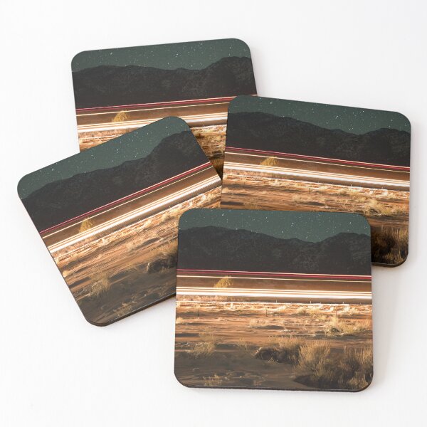 Item preview, Time Lapse Night Lights with Mountains  designed and sold by katevernaphoto.