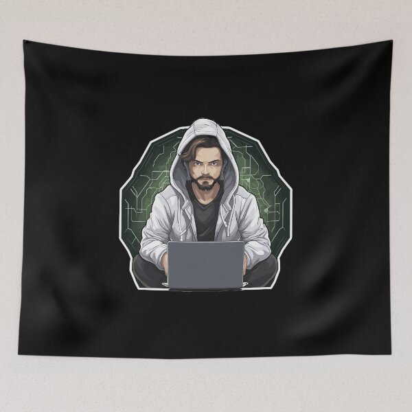 Item preview, Ethical Hacker - Illustration designed and sold by MrERNST.