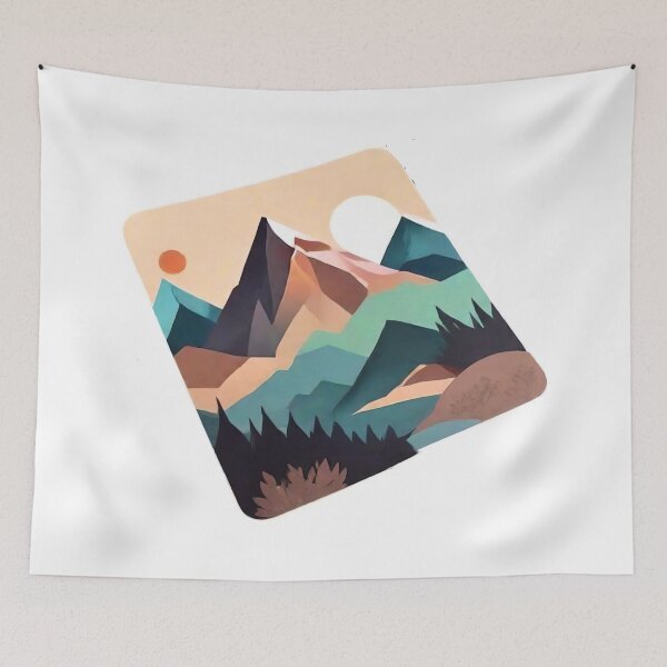 Item preview, Abstract Panoramas: Exploring Artistic Landscapes Beyond Reality (235) designed and sold by WASjourney.