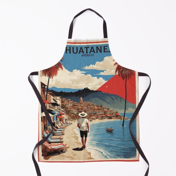Item preview, Zihuatanejo Mexico Vintage Poster Tourism designed and sold by TravelersGems.