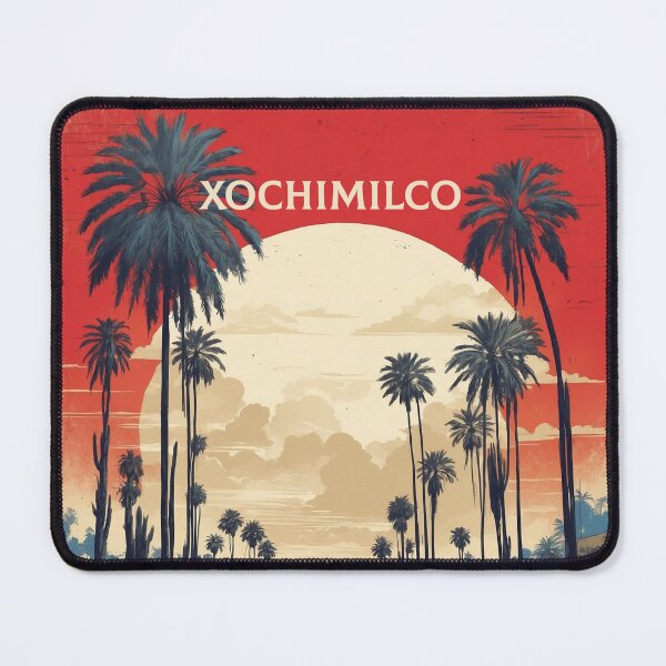 Item preview, Xochimilco Mexico Vintage Poster Tourism designed and sold by TravelersGems.