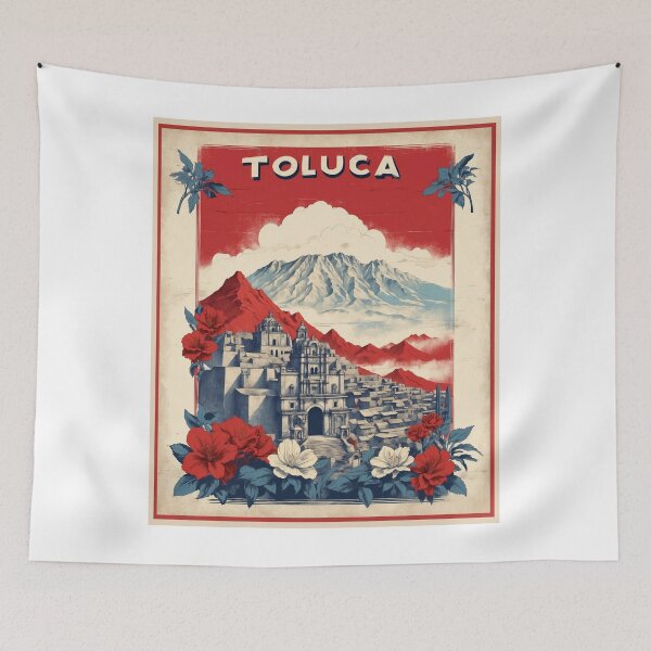 Item preview, Toluca Mexico Vintage Poster Tourism designed and sold by TravelersGems.