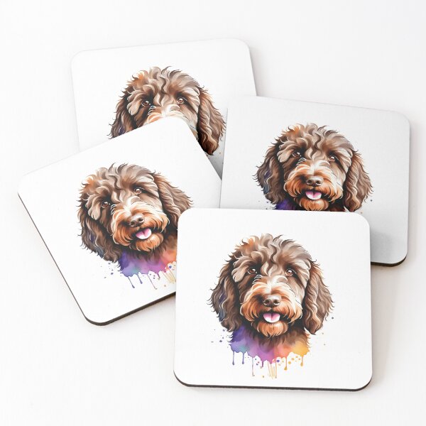 Item preview, Whimsical Watercolor Canine Portrait designed and sold by RevGens.