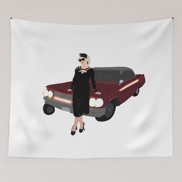 Item preview, Tiffany Valentine and car (3) designed and sold by artoftilly.