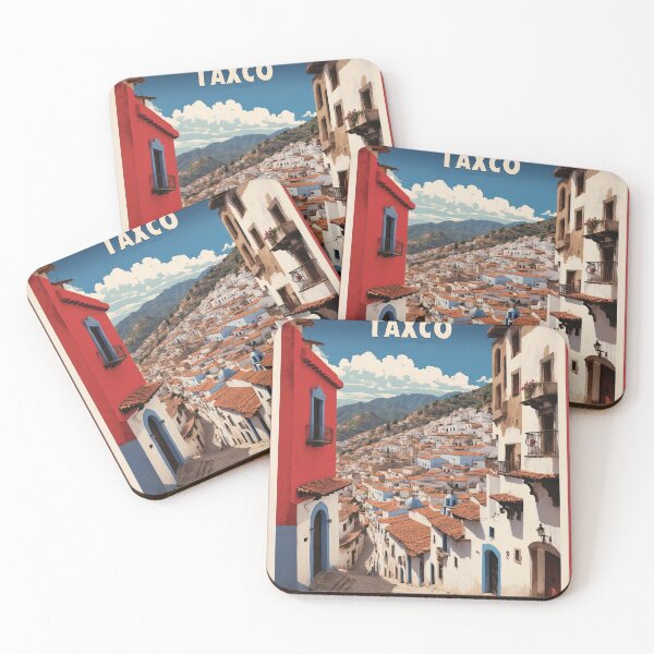 Item preview, Taxco Mexico Vintage Poster Tourism designed and sold by TravelersGems.