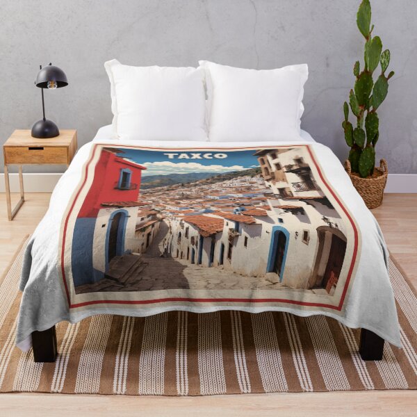 Item preview, Taxco Mexico Vintage Poster Tourism designed and sold by TravelersGems.