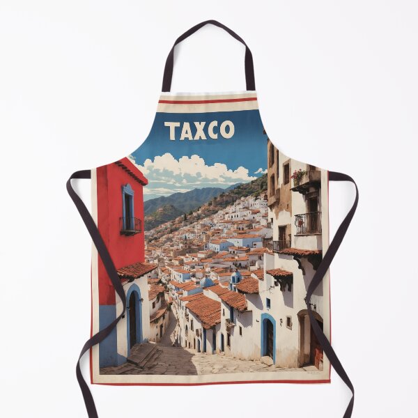 Item preview, Taxco Mexico Vintage Poster Tourism designed and sold by TravelersGems.