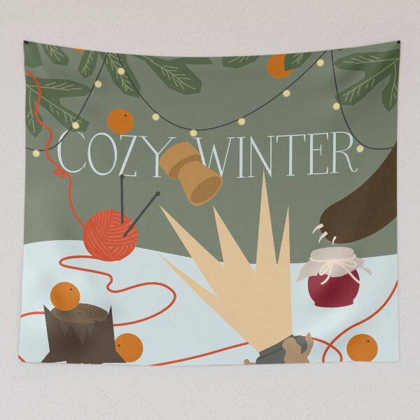 Item preview, COZY WINTER designed and sold by PasticheArt.