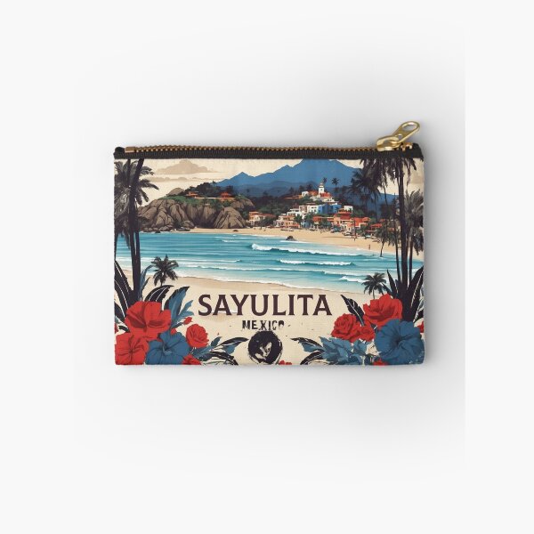 Item preview, Sayulita Vintage Poster designed and sold by TravelersGems.
