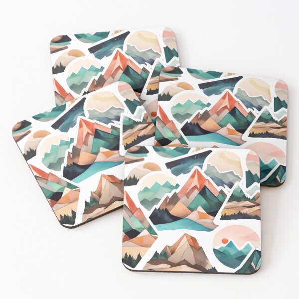 Item preview, Abstract Wilderness Vistas: Imaginative Landscape Art (238) designed and sold by WASjourney.