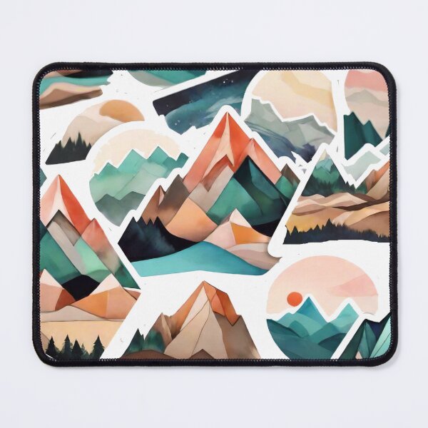 Item preview, Abstract Wilderness Vistas: Imaginative Landscape Art (238) designed and sold by WASjourney.