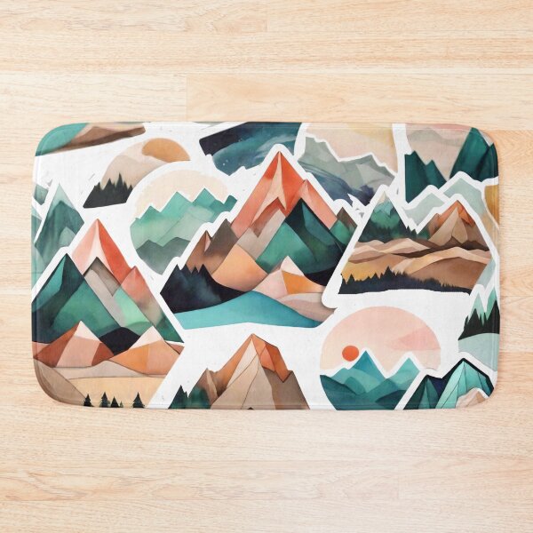 Item preview, Abstract Wilderness Vistas: Imaginative Landscape Art (238) designed and sold by WASjourney.