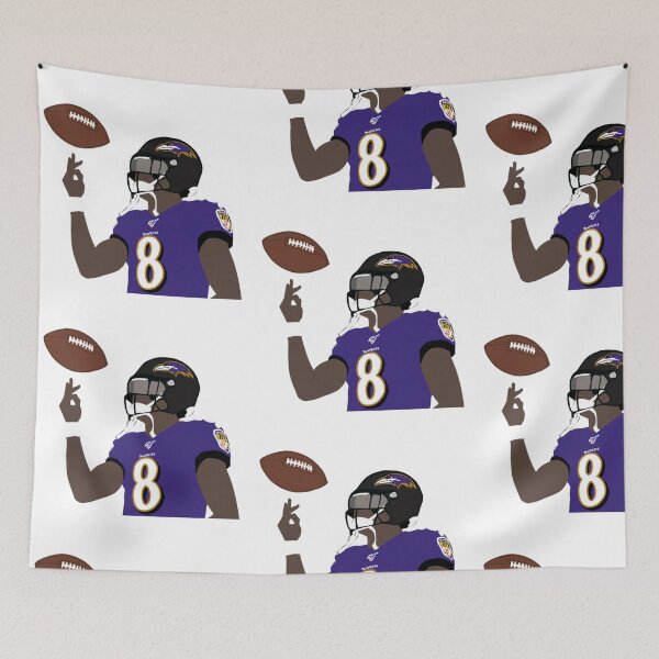 Item preview, Baltimore ravens Lamar Jackson designed and sold by victoriam99.