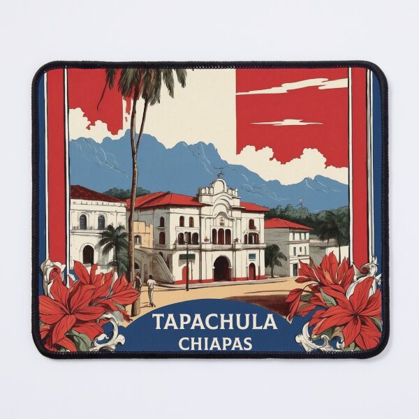 Item preview, Tapachula Chiapas Vintage Poster designed and sold by TravelersGems.