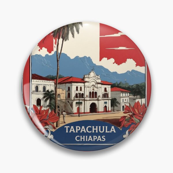 Item preview, Tapachula Chiapas Vintage Poster designed and sold by TravelersGems.