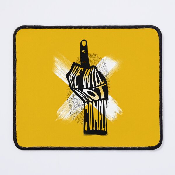Item preview, WE WILL NOT COMPLY, world economic forum, WEF, Klaus Schwab designed and sold by StayWokeKings.