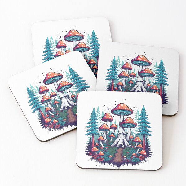 Item preview, Enchanted Forest Mushroom Circle designed and sold by RevGens.