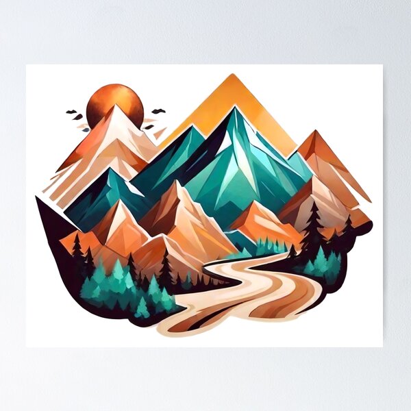 Item preview, Ethereal Terrains: Abstracting Nature's Beauty (239) designed and sold by WASjourney.