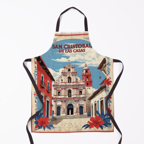 Item preview, San Cristobal de las Casas Mexico Vintage Poster Tourism designed and sold by TravelersGems.