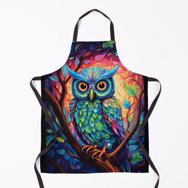 Item preview, Colorful owl designed and sold by unknown-places.