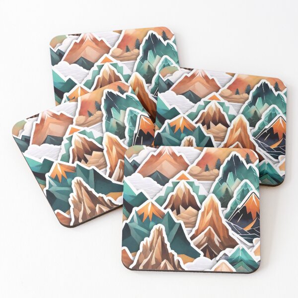 Item preview, Abstracted Realms: Artistic Landscapes Reimagined (240) designed and sold by WASjourney.