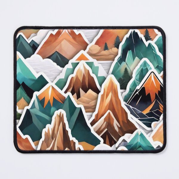 Item preview, Abstracted Realms: Artistic Landscapes Reimagined (240) designed and sold by WASjourney.
