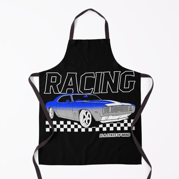 Item preview, Racing Is A State Of Mind Funny Checkered Flag Fast Cars Speed Motorsports Street Racing Classic Cars designed and sold by CarantinedChaos.