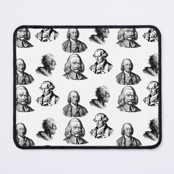 Item preview, Echoes of Ancient Wisdom: portrait kant, seneca, hobbes and locke designed and sold by CachoGlorious.