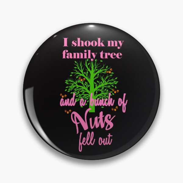 Item preview, Family Tree and Bunch of Nuts (Pink) designed and sold by wordsonly.