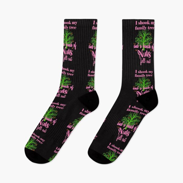 Item preview, Family Tree and Bunch of Nuts (Pink) designed and sold by wordsonly.