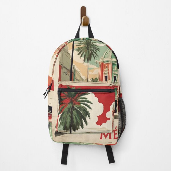Item preview, Mérida Mexico Vintage Poster designed and sold by TravelersGems.