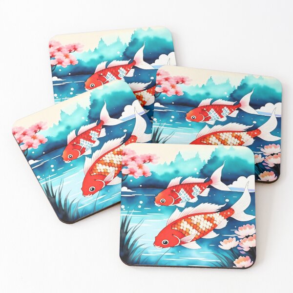 Item preview, Enchanted Lake Koi Fish designed and sold by Whimsy Fae Studio.