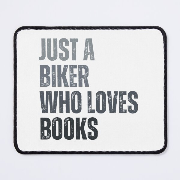 Item preview, Sólo un motociclista al que le encantan los libros. designed and sold by InkDrinker23.