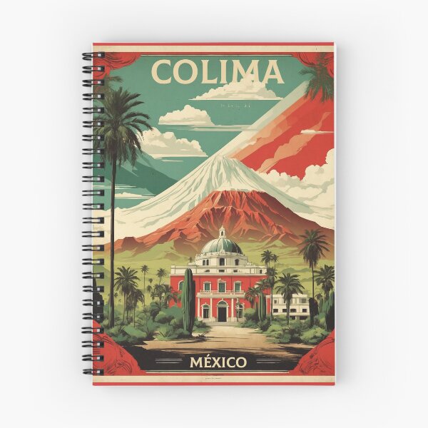 Artikelvorschau, Colima Mexiko Vintage Poster Tourismus entworfen und verkauft von TravelersGems.