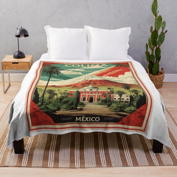 Item preview, Colima Mexico Vintage Poster Tourism designed and sold by TravelersGems.