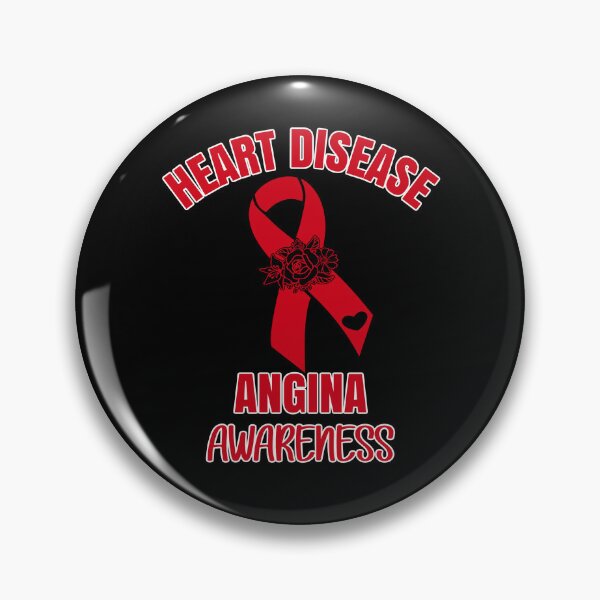 Item preview,  Heart Disease - Angina Awareness Ribbon designed and sold by wordsonly.
