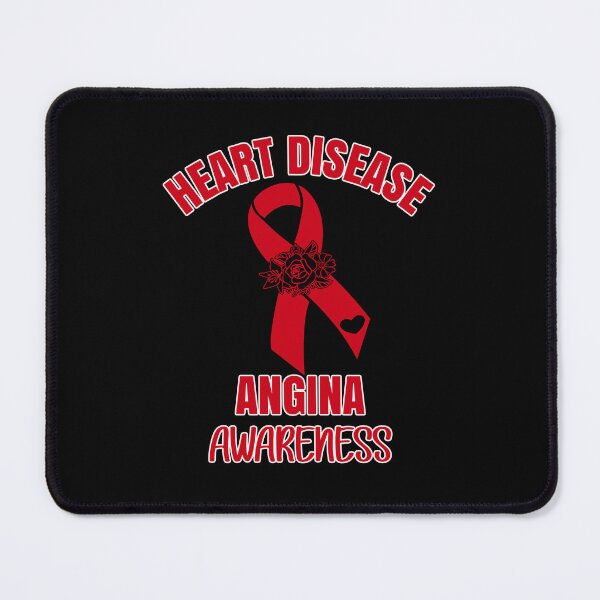 Item preview,  Heart Disease - Angina Awareness Ribbon designed and sold by wordsonly.