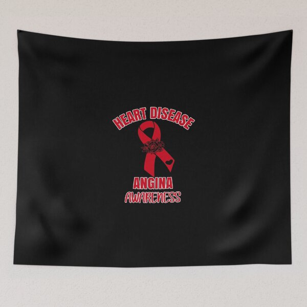 Item preview,  Heart Disease - Angina Awareness Ribbon designed and sold by wordsonly.