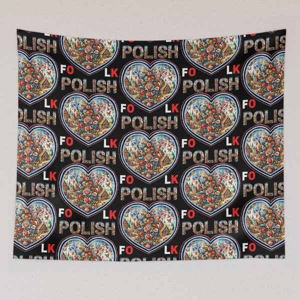 Item preview, Polish Folk colorful with many motifs  designed and sold by ArtFeverShop.
