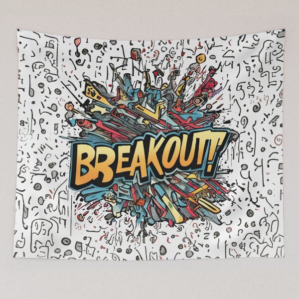 Item preview, Vibrant Word Burst Design designed and sold by RevGens.