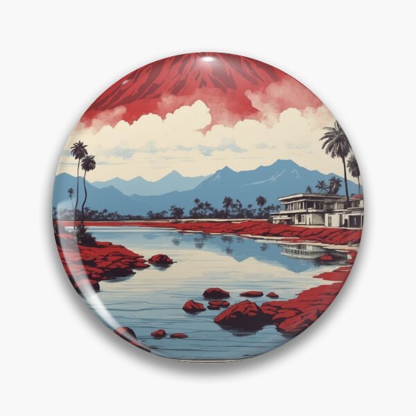 Item preview, Lagunas de Montebello Mexico Vintage Poster Tourism designed and sold by TravelersGems.