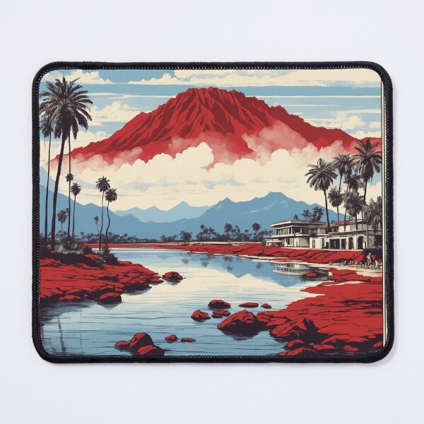 Item preview, Lagunas de Montebello Mexico Vintage Poster Tourism designed and sold by TravelersGems.