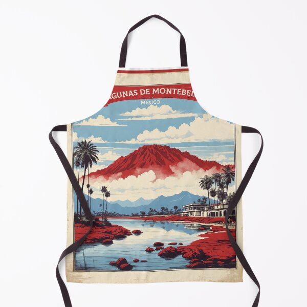 Item preview, Lagunas de Montebello Mexico Vintage Poster Tourism designed and sold by TravelersGems.