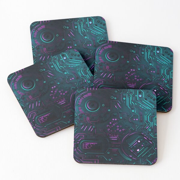 Item preview, Futuristic Board pattern designed and sold by Sp3ctrumOfColor.