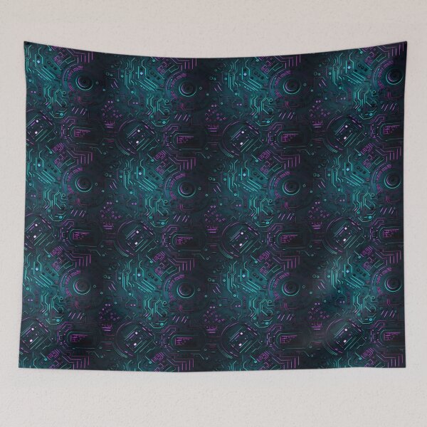 Item preview, Futuristic Board pattern designed and sold by Sp3ctrumOfColor.