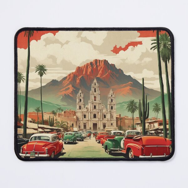 Item preview, Cuzama Mexico Vintage Poster Tourism designed and sold by TravelersGems.