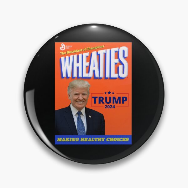 Item preview, Wheaties Trump 2024 designed and sold by Hiremeamerica.