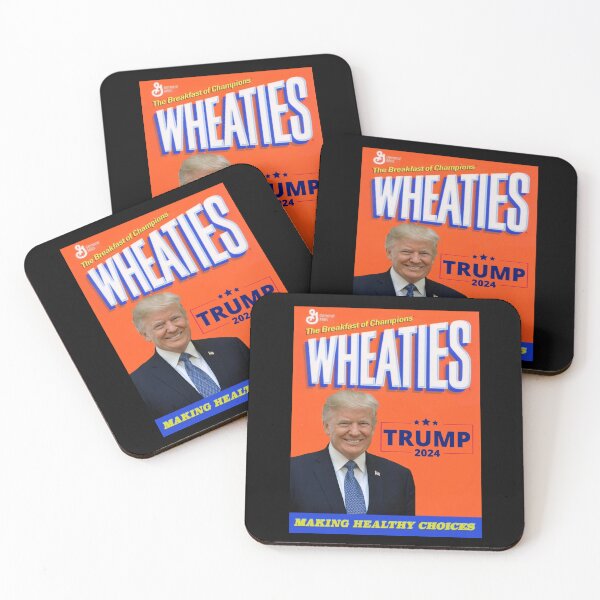 Item preview, Wheaties Trump 2024 designed and sold by Hiremeamerica.