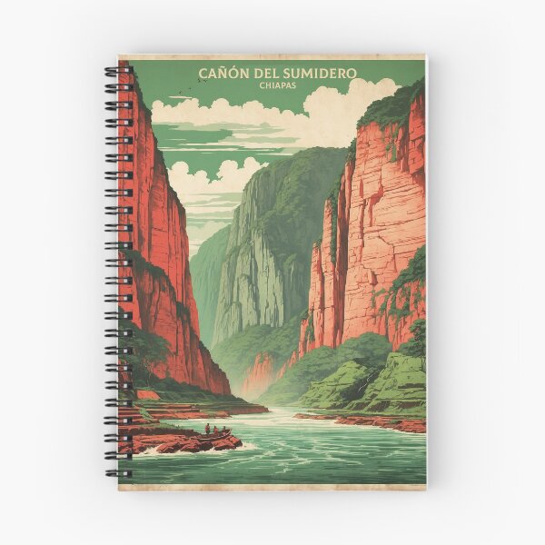 Item preview, Cañon del Sumidero Chiapas Mexico Vintage Poster Tourism 2 designed and sold by TravelersGems.