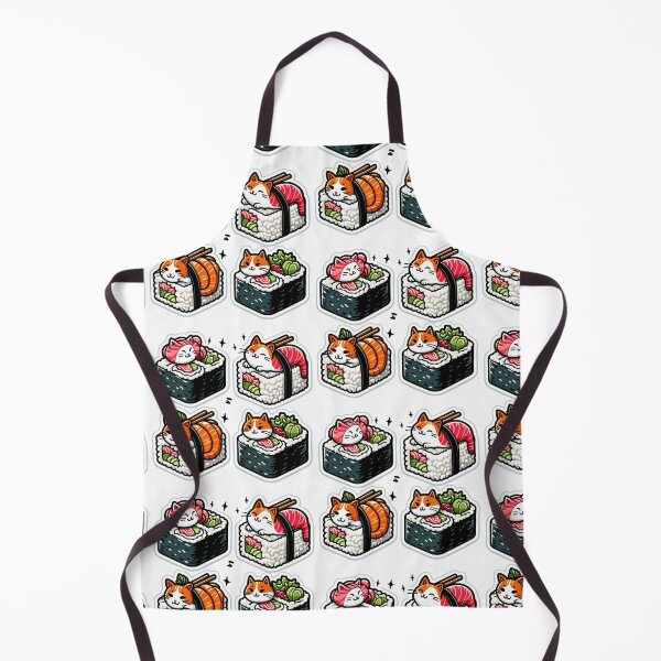 Item preview, sushi cats designed and sold by Greydate.